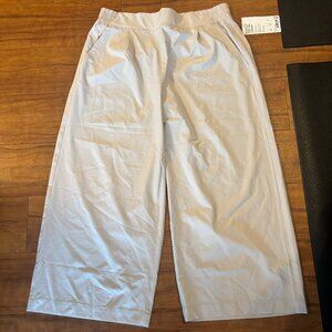 ATHLETA Brooklyn Wide Leg Crop Pants Size 12
